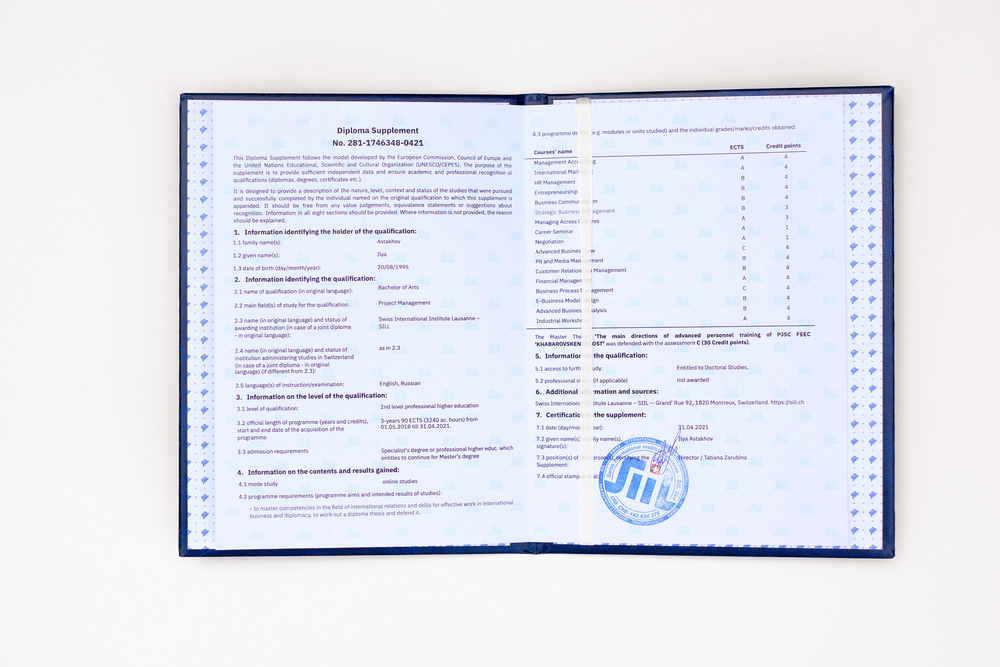 SIIL Diploma